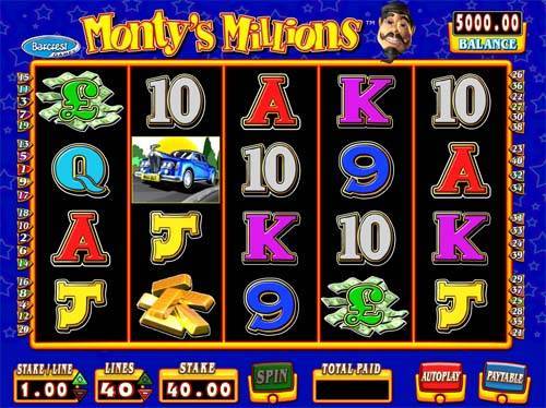 Montys Millions slot