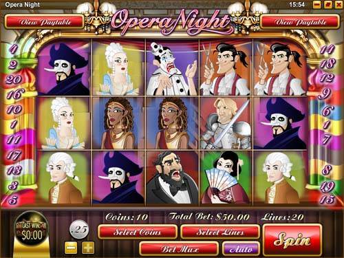 Opera Night slot