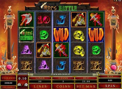 Orcs Battle slot