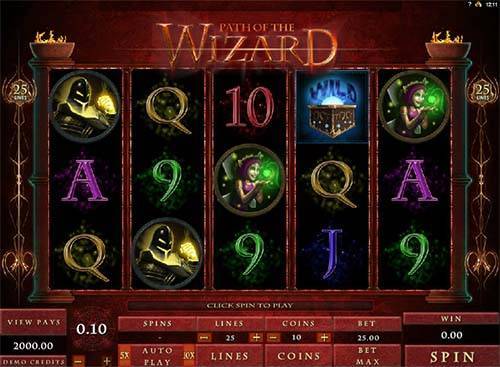Path Of The Wizard slot