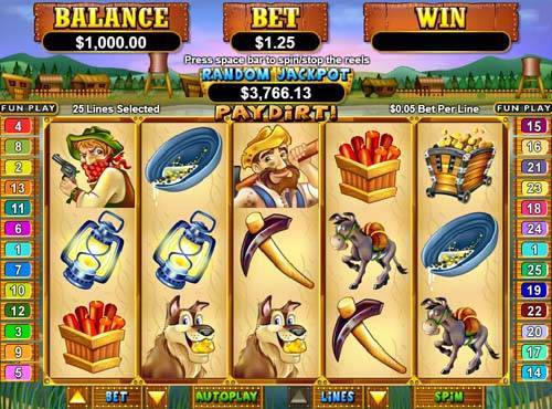 Pay Dirt slot