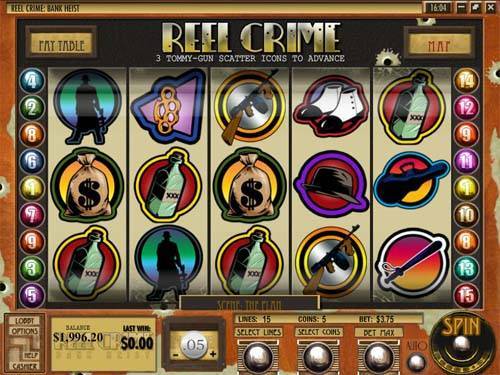 Reel Crime Bank Heist slot