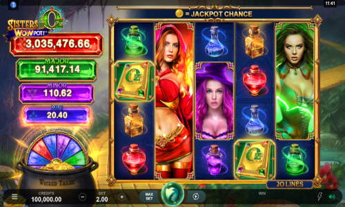 Sisters of Oz slot