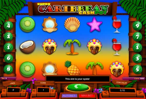 Super Caribbean Cashpot slot