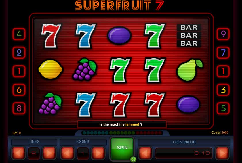 Superfruit 7 slot