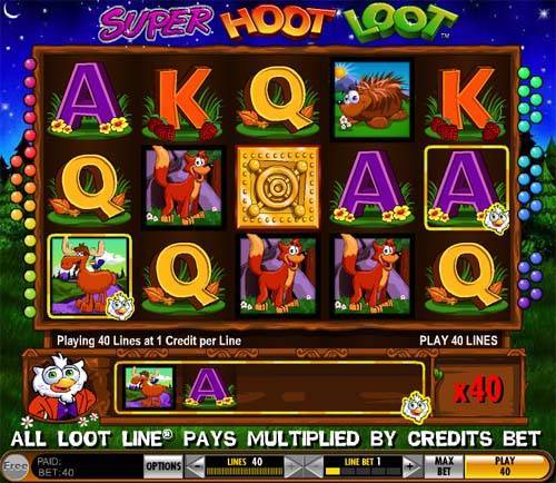 Super Hoot Loot slot