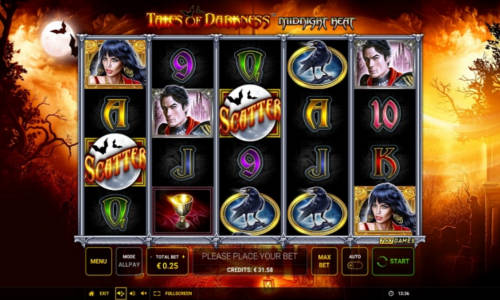 Tales of Darkness Midnight Heat slot