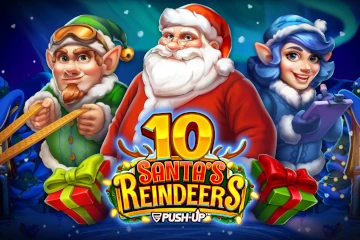 10 Santas Reindeers slot