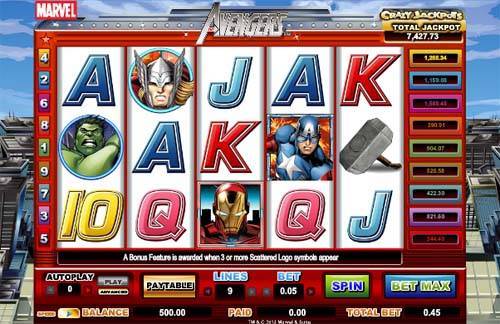 The Avengers slot