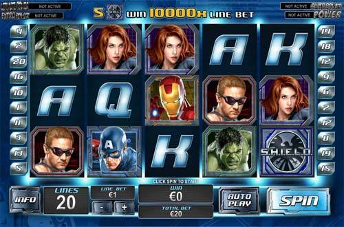 The Avengers slot