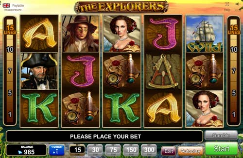 The Explorers slot