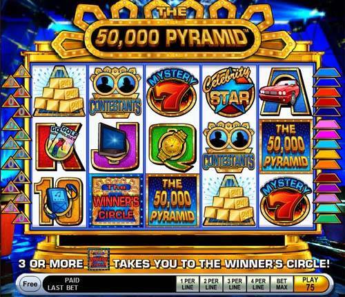 The 50,000 Pyramid slot