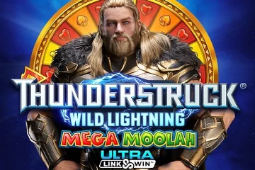Thunderstruck Wild Lightning Mega Moolah slot