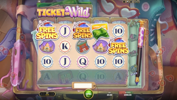 Ticket to Wild slot