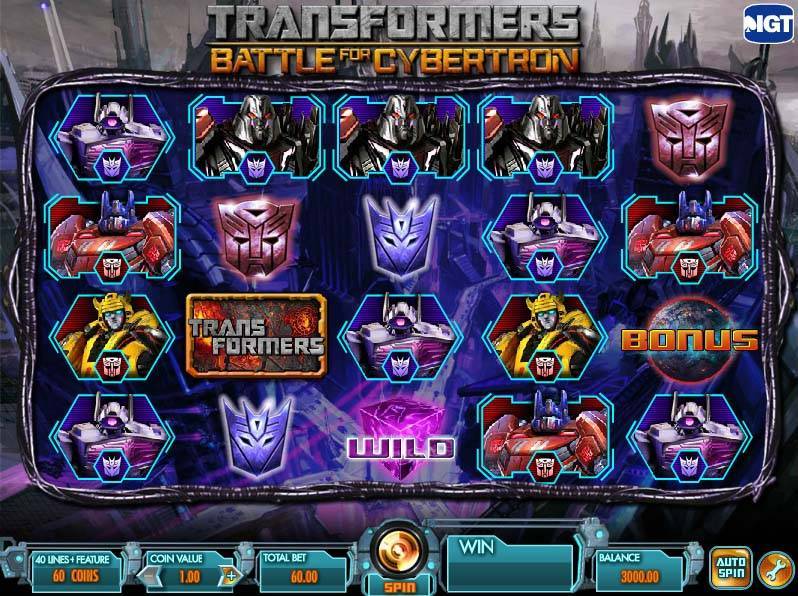 Transformers slot