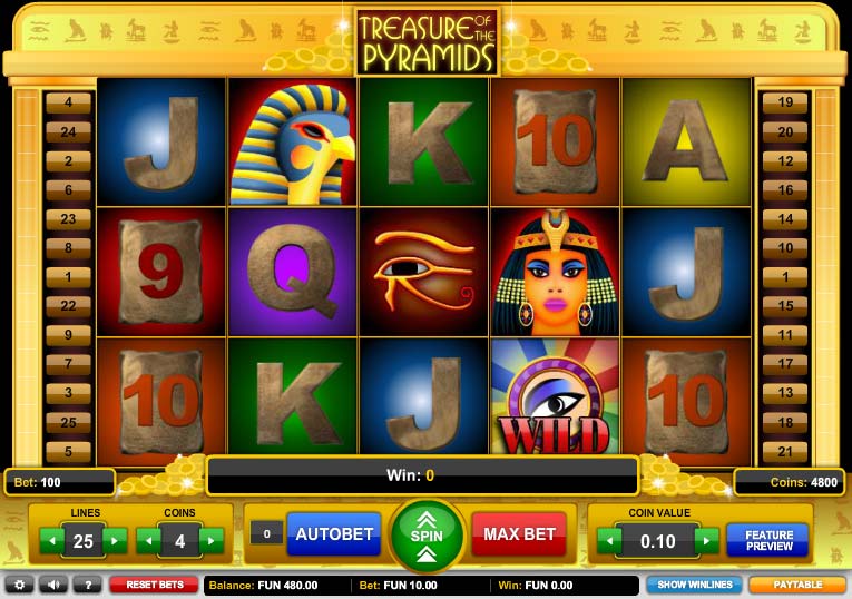 Treasure of the Pyramids slot