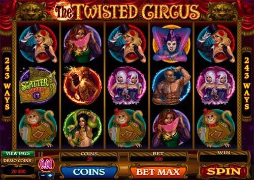 Twisted Circus slot