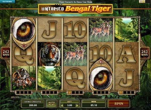 Untamed Bengal Tiger slot