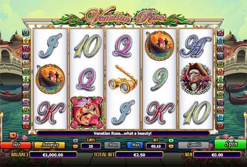 Venetian Rose slot