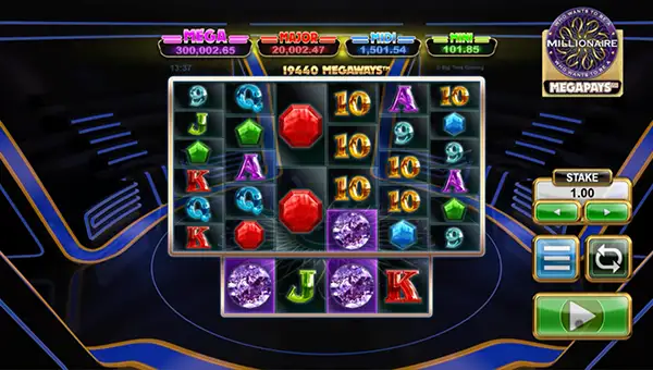 Who Wants to Be a Millionaire Megapays slot