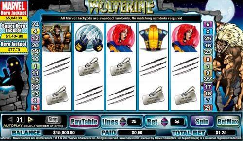 Wolverine slot