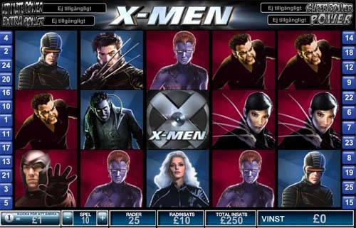 X Men slot